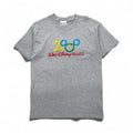 Walt Disney World 00s Disney Mickey Mouse 2000 Millennium T-shirt M Gray Unused