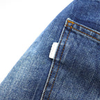 AALTO Tapered Denim Pants Size 34 Indigo Blue PRA3-LM-1001 Made in Turkey