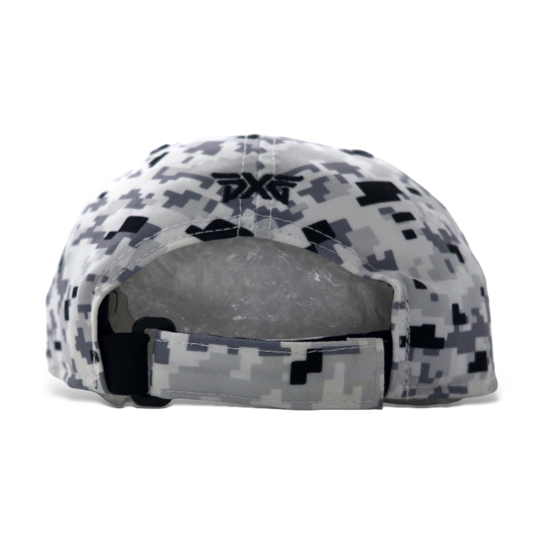 NEW ERA × PXG Baseball Cap ONE Snapback Gray Digital Camo Polyester Logo Plate FAIRWAY CAMO 9TWENTY CAP
