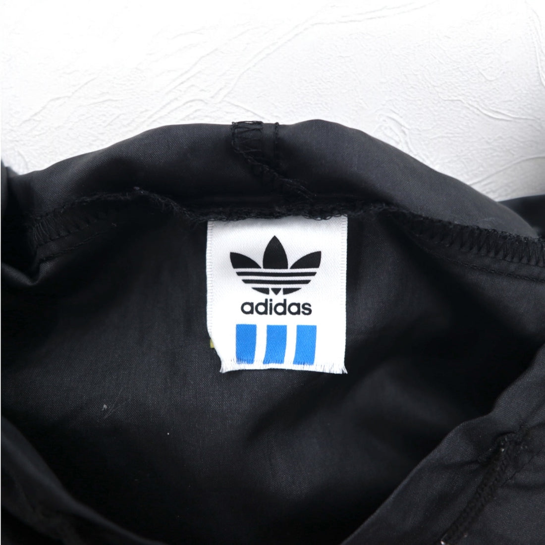 adidas 90s Descente Piste Pullover Nylon Parka ML 3 Stripes Double Sided Logo Print Made in Japan