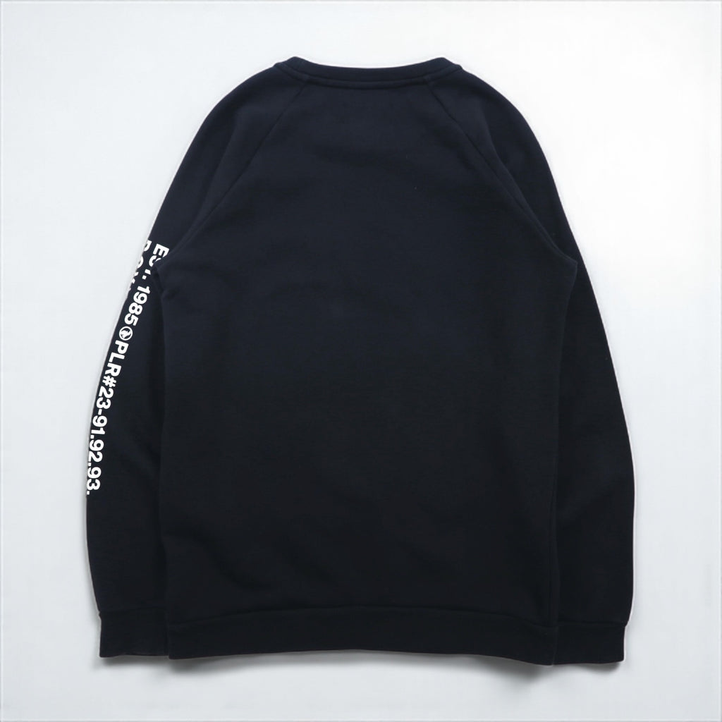 JORDAN BRAND (NIKE) Greatest Fleece Sweatshirt, Size L, Black, JSW GREATEST FLC CREW Embroidery, AV6002-010