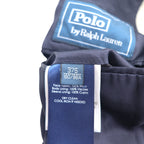 Polo by Ralph Lauren Italian made 2B tailored jacket L navy striped wool sheepskin