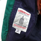 LONDON FOG 90s Field Coat Mountain Parka, XL, Green, Drawcord, Removable Padded Liner