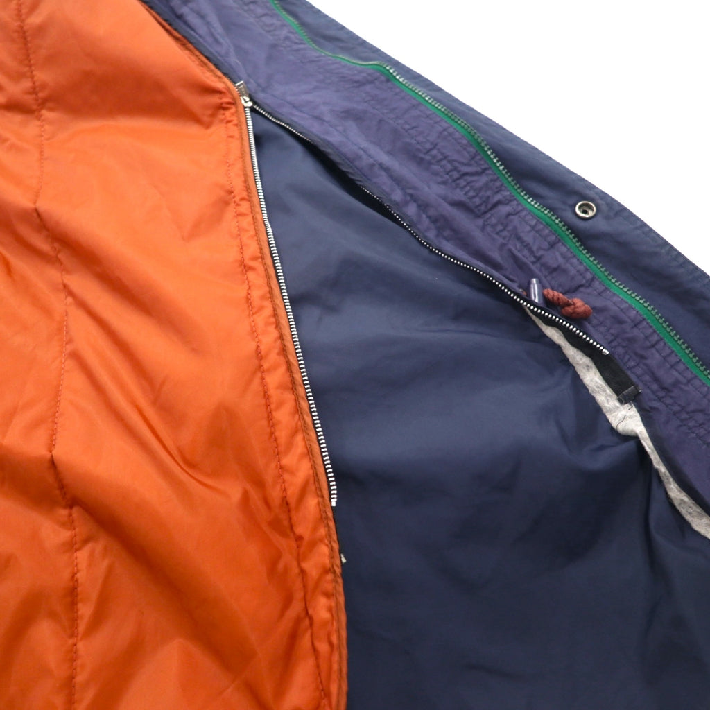 LONDON FOG 90s Field Coat Mountain Parka, XL, Green, Drawcord, Removable Padded Liner