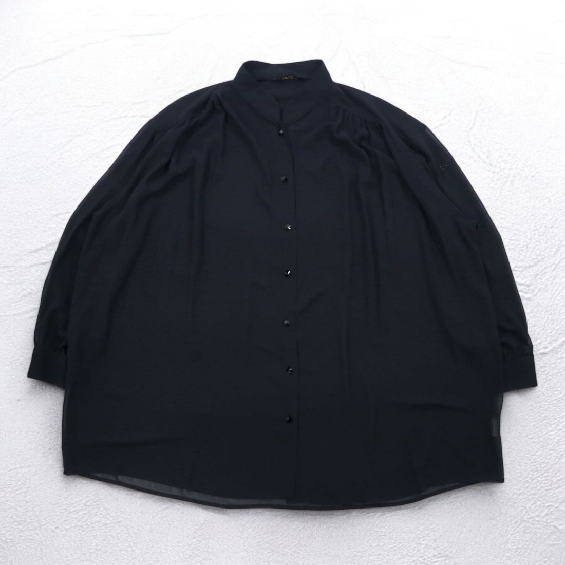 Italiya Overshirt L Black Big Size La Moda GOJI Made in Japan