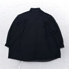 Italiya Overshirt L Black Big Size La Moda GOJI Made in Japan