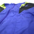 adidas 90年代 ナイロンジャケット ジャージ XL ブルー トレフォイルロゴ