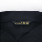 Italiya Overshirt L Black Big Size La Moda GOJI Made in Japan