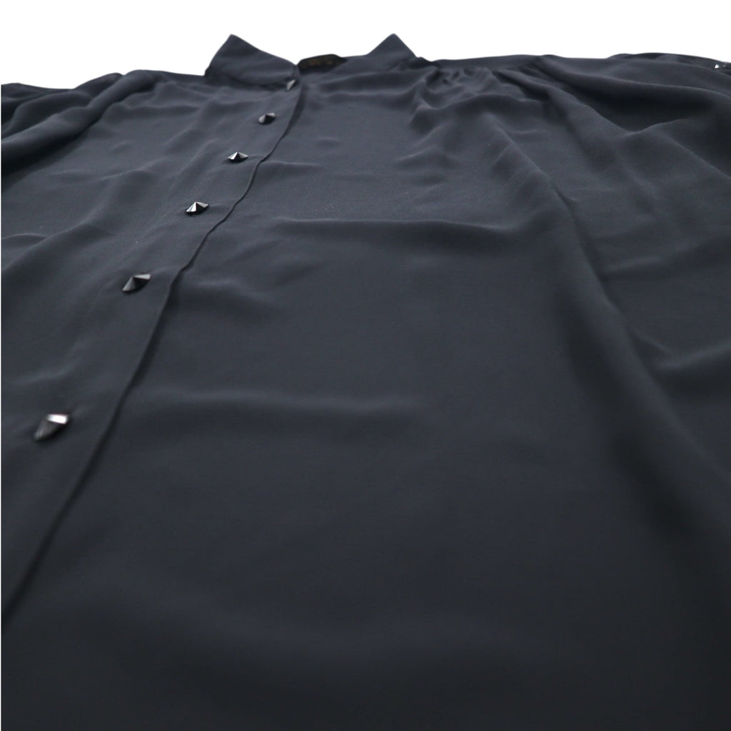Italiya Overshirt L Black Big Size La Moda GOJI Made in Japan