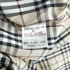 BURBERRY BLACK LABEL ホワイトグース ダウンジャケット M ファー フード着脱 BMP60-320-44 コヨーテファー ホワイトグースダウン 内側ノバチェック