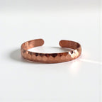 Vintage Hammered Cuff Bracelet バングル ゴールド ハンマーワーク 槌目 ブラス 真鍮 銅