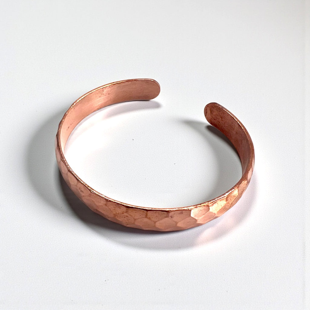 Vintage Hammered Cuff Bracelet バングル ゴールド ハンマーワーク 槌目 ブラス 真鍮 銅