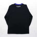 Castelbajac sport 90年代 キャラクタープリント スウェット M ブラック コットン