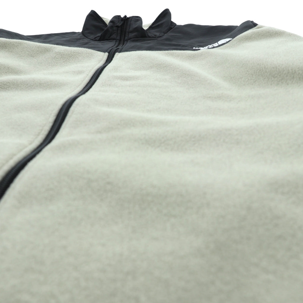 THE NORTH FACE Mountain Versa Micro Fleece Jacket, XL, Beige Nylon Switching Black, NL72304