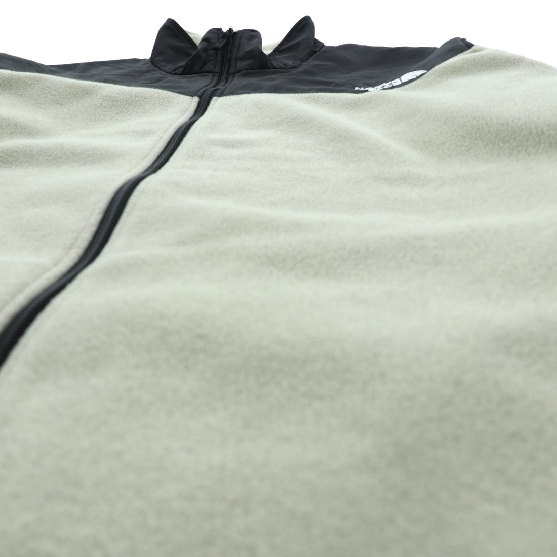 THE NORTH FACE Mountain Versa Micro Fleece Jacket, XL, Beige Nylon Switching Black, NL72304