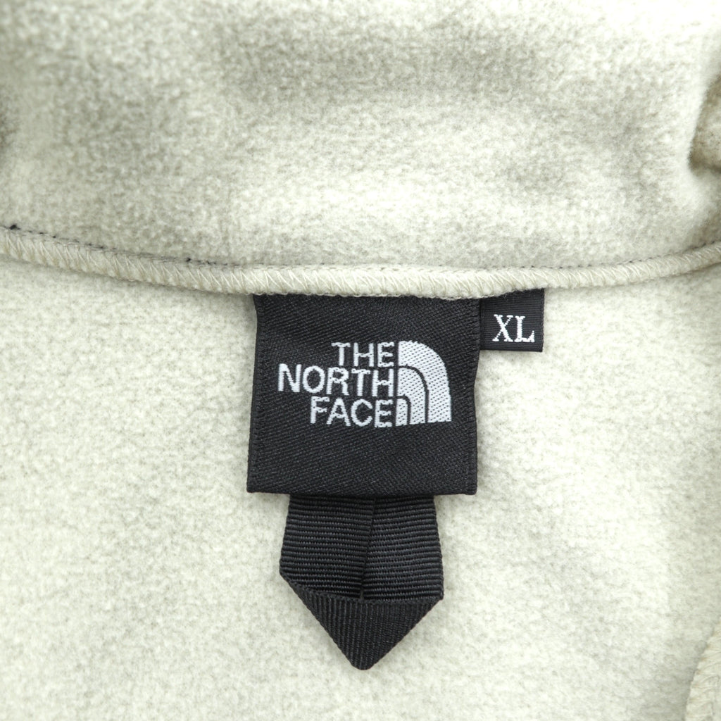 THE NORTH FACE Mountain Versa Micro Fleece Jacket, XL, Beige Nylon Switching Black, NL72304