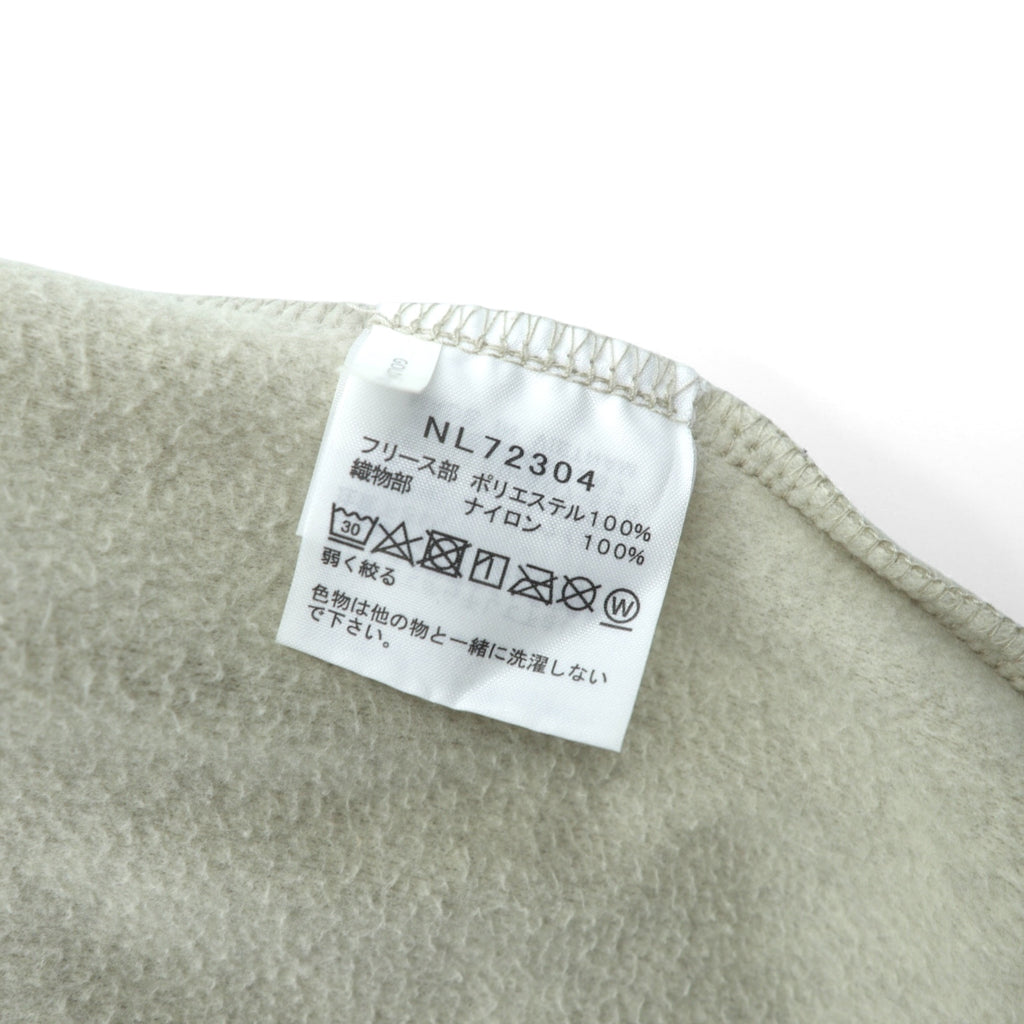 THE NORTH FACE Mountain Versa Micro Fleece Jacket, XL, Beige Nylon Switching Black, NL72304