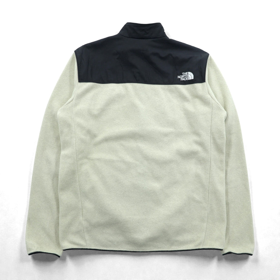 THE NORTH FACE Mountain Versa Micro Fleece Jacket, XL, Beige Nylon Switching Black, NL72304