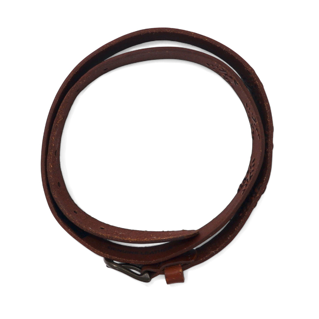 Levi's Leather Belt Medium Brown Braided 13LV1201