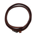 Levi's Leather Belt Medium Brown Braided 13LV1201
