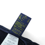 Polo Ralph Lauren Black Quilted Jacket, Medium, Green Check, Corduroy Collar, Chin Strap