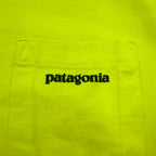 Patagonia P-6 Logo Pocket T-Shirt P-6 Logo Cotton Pocket T-Shirt M Yellow Organic Cotton 38910
