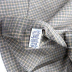 Ralph Lauren ウィンドペンチェック ボタンダウンシャツ XXL カーキ コットン CLASSIC FIT スモールポニー刺繍