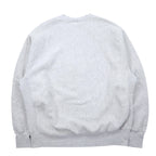Lee CROSS GRAIN 90s USA made reverse weave REVERSE WEAVE sweatshirt 2XL grey cotton MELLIN one point