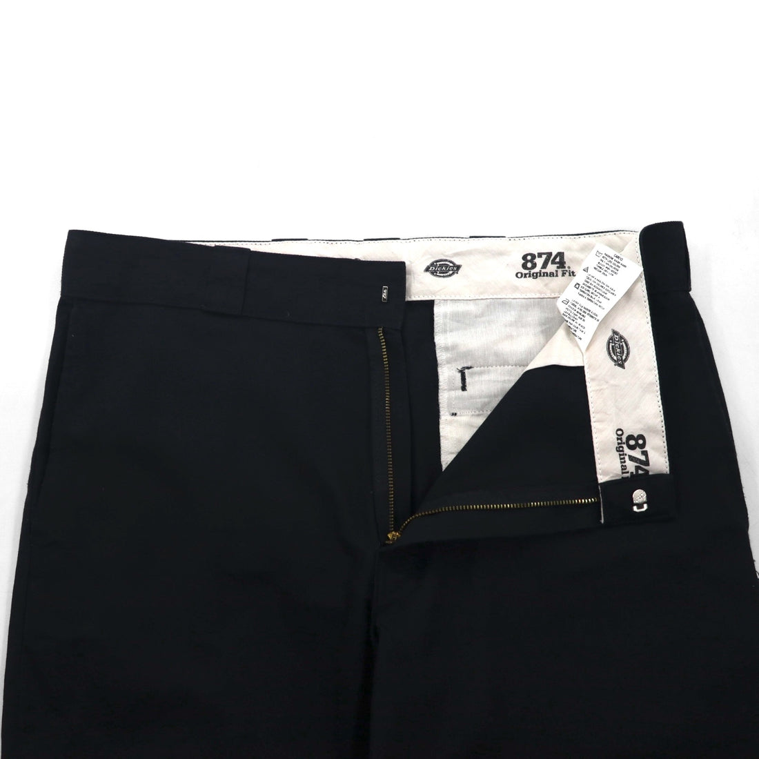 Dickies 874 Chino Work Pants, Size L, Original Fit, Black, 874BK