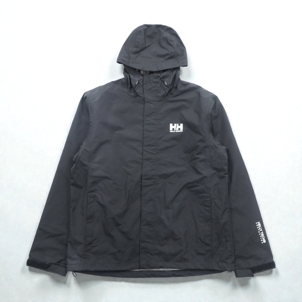 HELLY HANSEN セブンJ レインジャケット マウンテンパーカー XL ブラック 防水 SEVEN J Rain Jacket NB4 62047 HELLY TECH