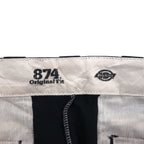 Dickies 874 Chino Work Pants, Size L, Original Fit, Black, 874BK