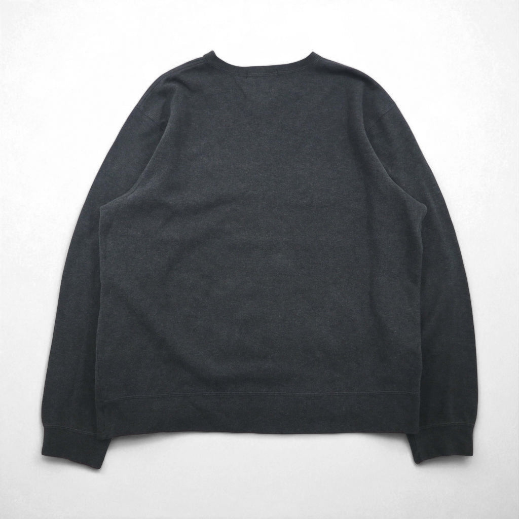 Polo Ralph Lauren 90s V-neck sweatshirt, size XL, gray cotton