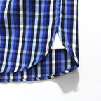 TOMMY HILFIGER Button-down Shirt, Medium, Blue, Check, Cotton, Big Size
