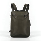 COACH Graham Convertible 3WAY Backpack Briefcase Khaki Smooth Calf Leather C6877