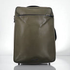 COACH Graham Convertible 3WAY Backpack Briefcase Khaki Smooth Calf Leather C6877