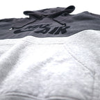 NIKE AIR '72 Swoosh Logo Embroidered Pullover Hoodie M Grey Cotton