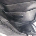 COACH Graham Convertible 3WAY Backpack Briefcase Khaki Smooth Calf Leather C6877