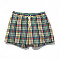 Polo by Ralph Lauren 90s amphibious madras check shorts, XL, multicolor, cotton, nylon, small pony embroidery