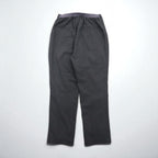 BASISBROEK Belgian-made Easy Slacks, Size M, Gray, Polyester, Stretch