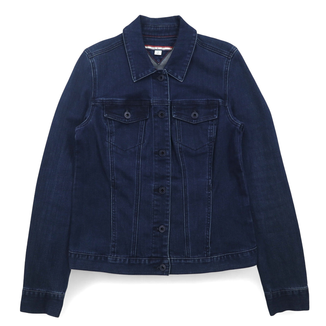 TOMMY HILFIGER denim jacket, denim jacket, M, blue, cotton, stretch
