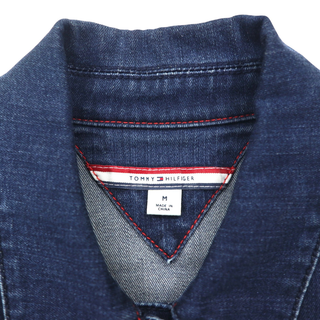 TOMMY HILFIGER denim jacket, denim jacket, M, blue, cotton, stretch