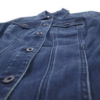 TOMMY HILFIGER denim jacket, denim jacket, M, blue, cotton, stretch