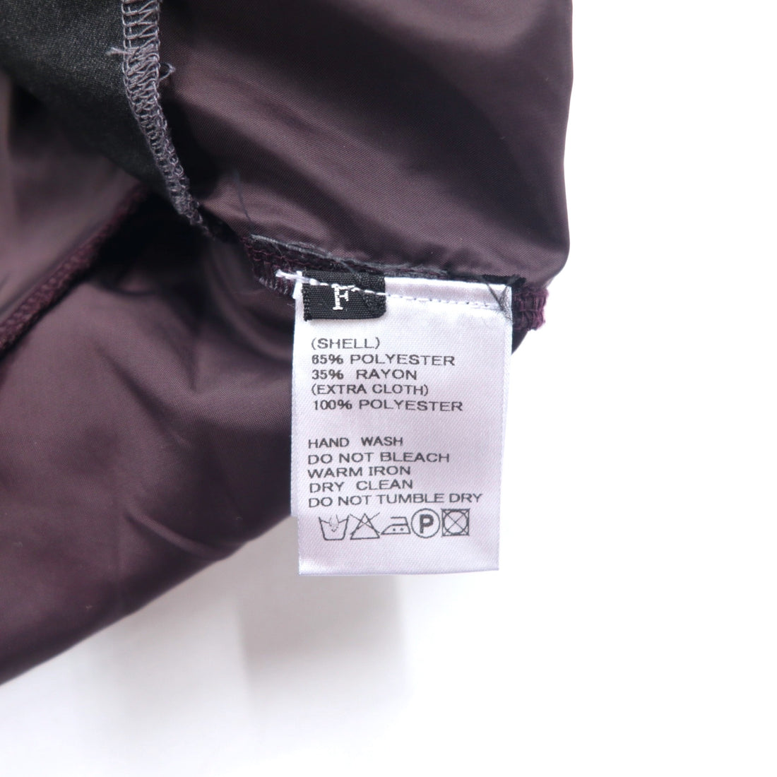 RYU Poncho Shirt Drawstring T-Shirt FREE Grey Polyester Rayon Different Material Switching Made in Japan