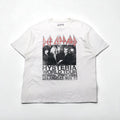 DEF LEPPARD デフレパード オフィシャル ロック バンド Tシャツ 2XL ホワイト HYSTERIA WORLD TOUR メキシコ製