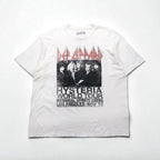 DEF LEPPARD デフレパード オフィシャル ロック バンド Tシャツ 2XL ホワイト HYSTERIA WORLD TOUR メキシコ製