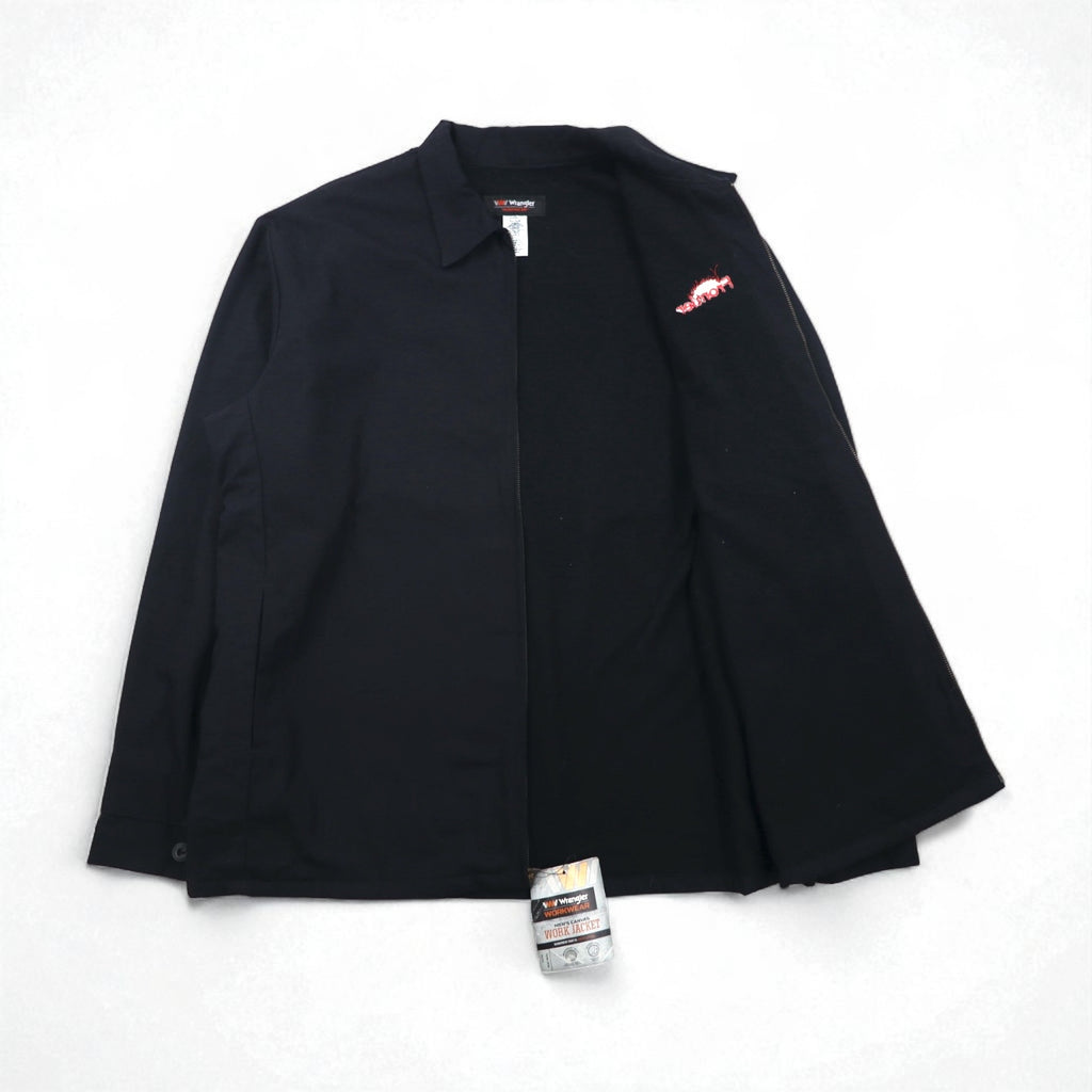 Wrangler Harrington Work Jacket, XL, Black, American Brand, Frontier WJ40BK3, Unused