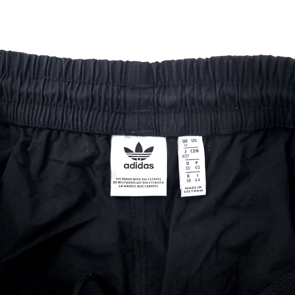 adidas originals トラックパンツ ジャージ XOT ブラック ナイロン トレフォイルロゴ 3ストライプス LOCK UP TRACK PANTS ED7542