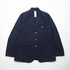 LACOSTE オーバーサイズジャケット テーラードジャケット 2XL ネイビー ビッグサイズ ルーマニア製 未使用品