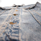 Lee 90年代 USA製 デニムジャケット WESTERN CUT RIDERS Gジャン XL インディゴ
