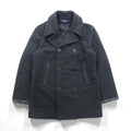POLO SPORT RALPH LAUREN 90年代 ダブルブレスト ピーコート M グレー メルトン チンストラップ 日本製